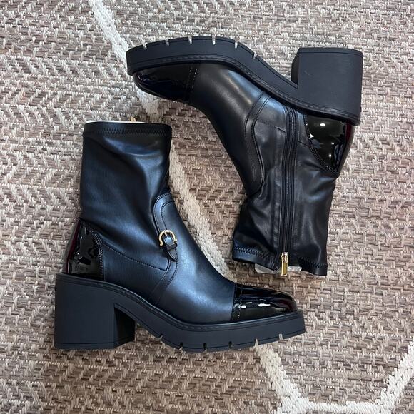 Ferragamo Selyna 55 Boot Sz 8.5 - Picture 1 of 12